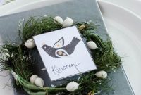 Scandinavian Table Setting with Printable Place Cards