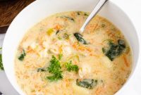 Copycat Olive Garden Chicken Gnocchi Soup Recipe