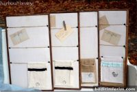 DIY Pottery Barn Inspired Rustic Message Board