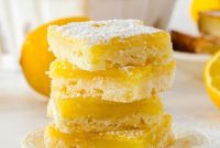 Grandma’s Old-Fashioned Lemon Bars Recipe