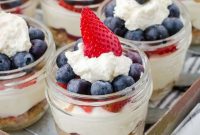 No-Bake Mini Cheesecakes in Mason Jars Recipe