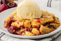 Quick Cherry Almond Dump Cake Recipe