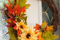 DIY 5-Minute Fall Wreath Tutorial for Front Door