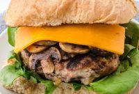 Juicy Homemade Turkey Burger Recipe with Savory Seasoning