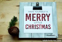 DIY Printable Christmas Decorations and Templates