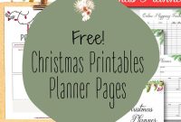Free Christmas Printables to Organize Your Holiday