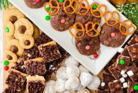 Christmas Cookie Charcuterie Board with Homemade Cookies