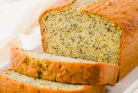 Lemon Poppy Seed Bread Made with Cake Mix