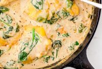 One-Pan Creamy Chicken Florentine with Spinach