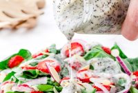 Creamy Poppy Seed Dressing Recipe for Spinach Salad