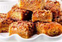 Pecan Pie Bars with Cake Mix Crust