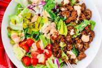 Big Mac Salad Recipe: Copycat Burger Bowl with Special Sauce