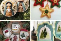 DIY Felt Christmas Ornaments: Patterns and Gift Ideas