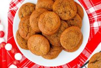 Soft Chewy Gingersnap Cookies for Christmas and Beyond