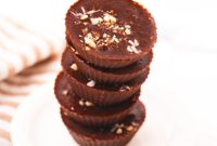 No-Bake Almond Butter Chocolate Cups – Keto Fat Bombs