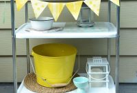 DIY Paint Rusty Metal: Weekend Vintage Cart Makeover
