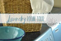 Rental Home Tour: Laundry Room Design and Organization