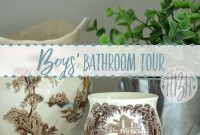 Rental House Tour: Inside the Boys’ Bathroom