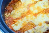 Cheesy Slow Cooker Potato Pizza Casserole Recipe