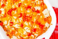 Cheesy One-Pan Mexican Chicken Casserole