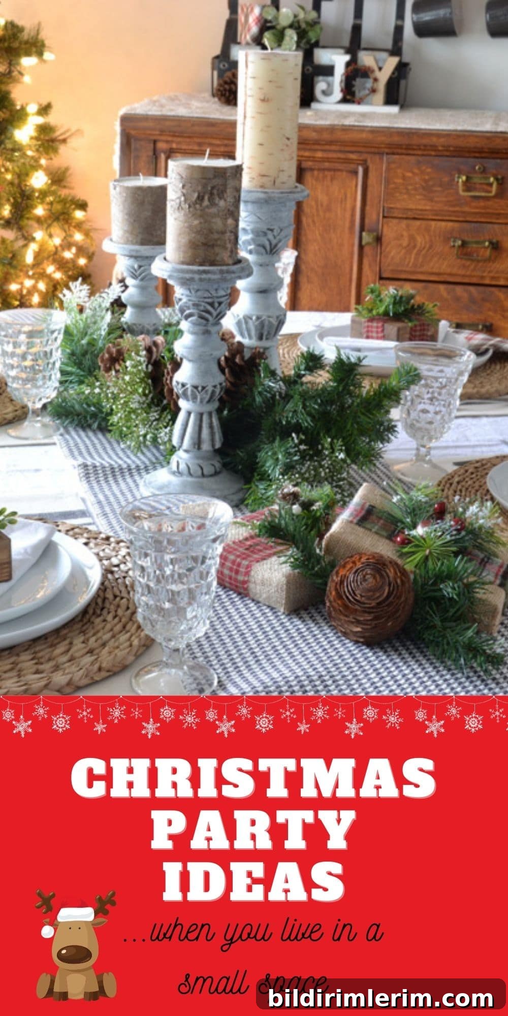 Christmas party ideas when you live in a small apartment