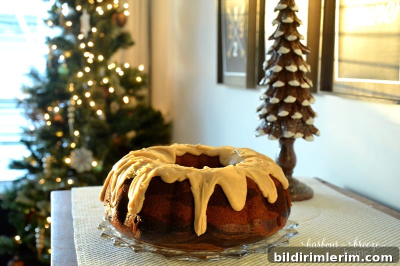 Chocolate Pumpkin Bundt Cake