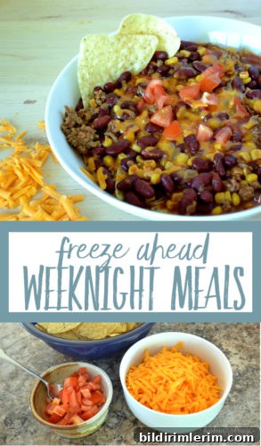 Freeze Ahead Weeknight Meals