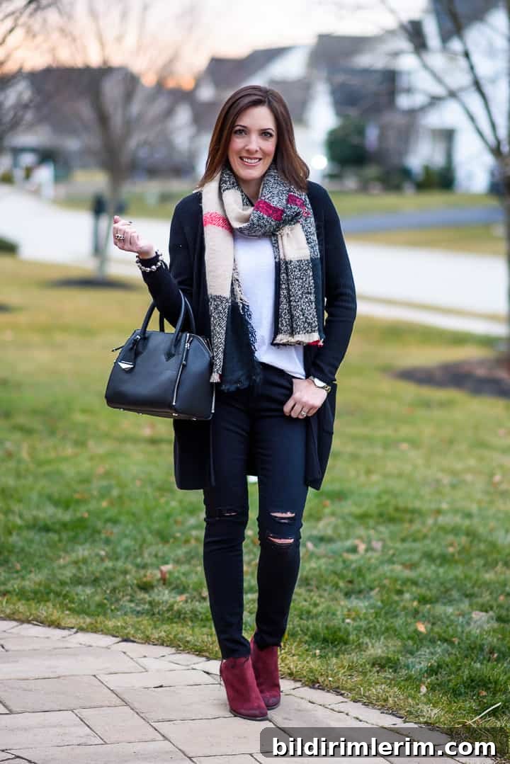 Long Sweater Outfit