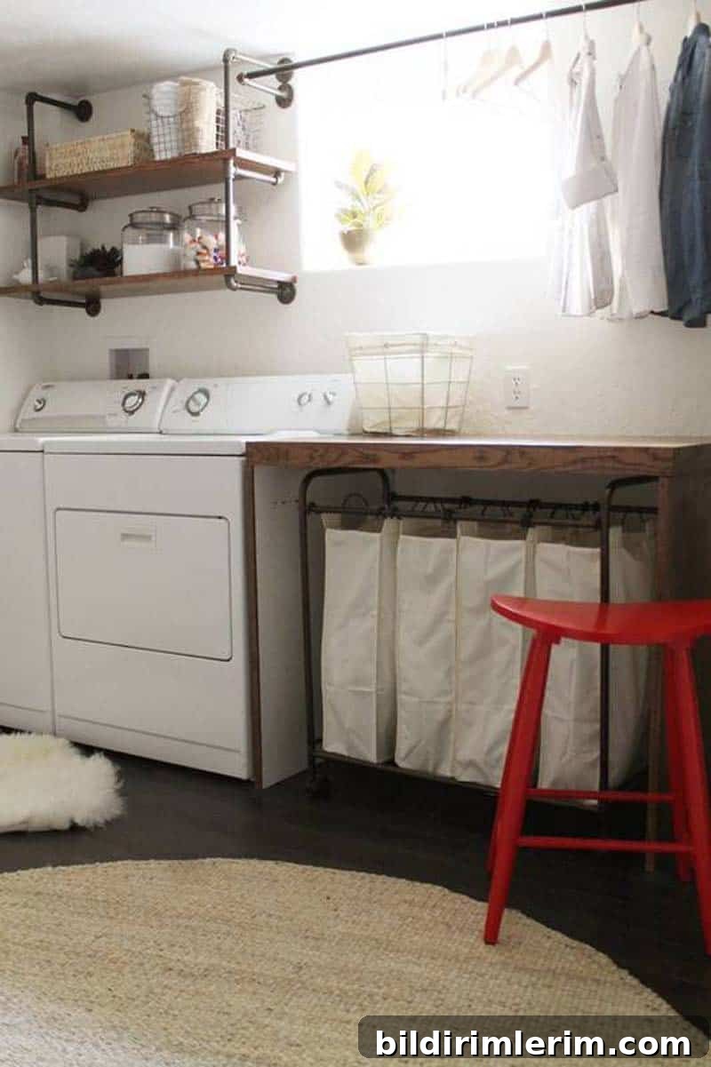 Small Laundry Room Ideas to Maximize Space and Storage 3 SMALL LAUNDRY ROOM IDEAS