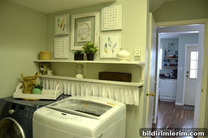 laundry and kitchen after ps