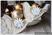 Vintage Shabby Chic Bird Mobile for Nursery and Home Decor