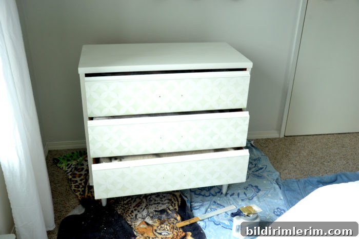 Cheater's Guide to Painting a Dresser Quick