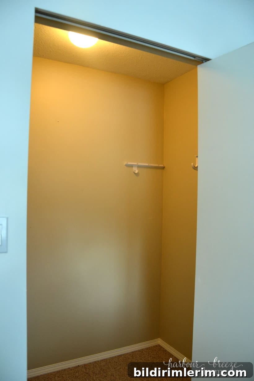 Walk in Closet Reveal