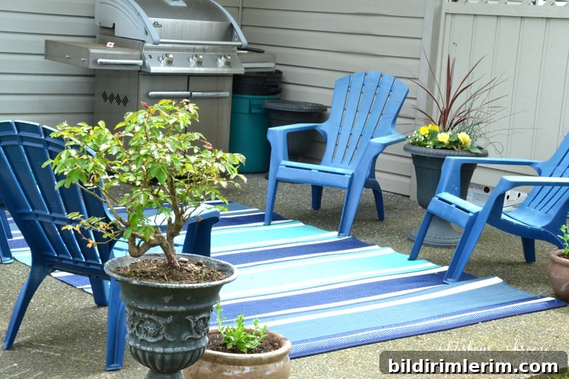 Urban Patio Styling: Before and During the Makeover 6 Urban patio styling