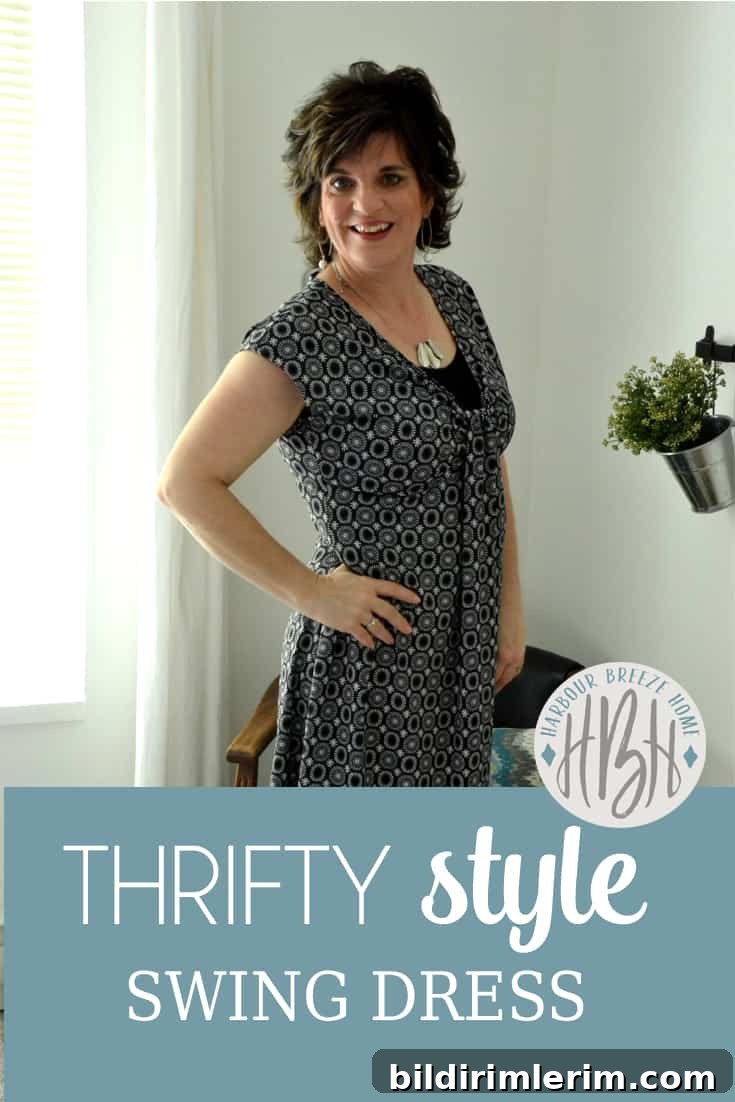 thrift store style : Swing Dress