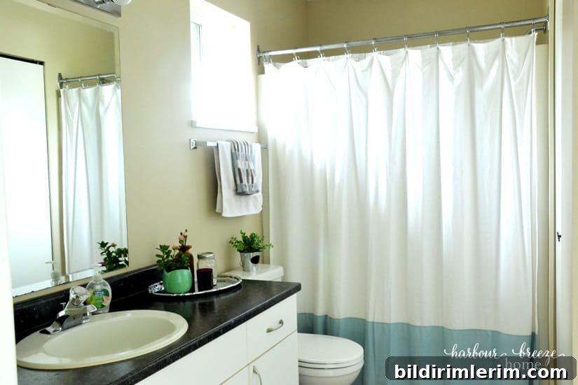 Quick & easy bathroom decor