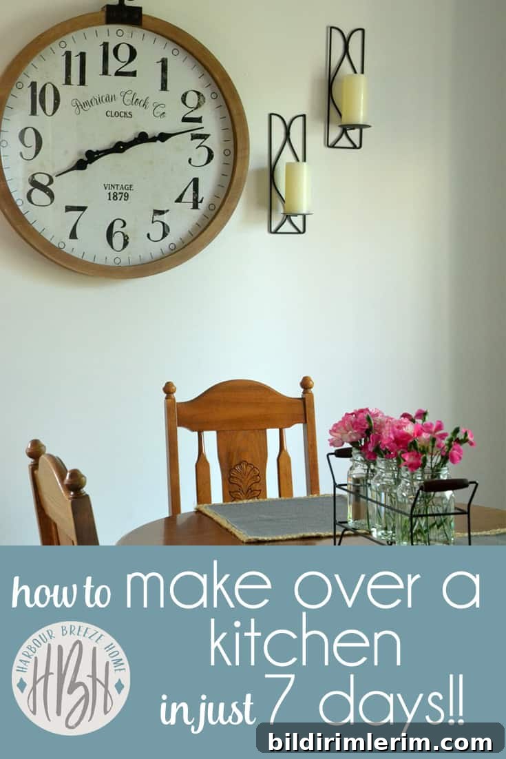 how to make over a kitchen in 7 days