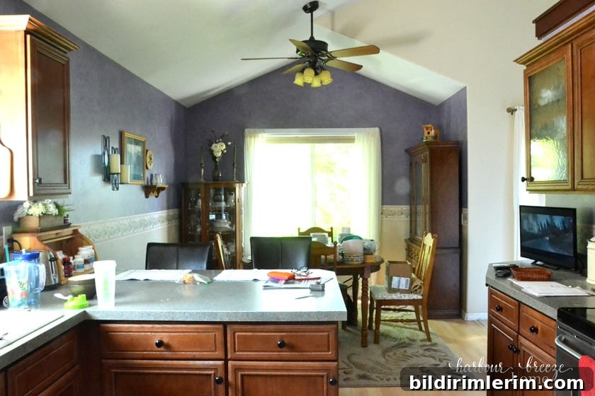 Kitchen Makeover Reveal: Affordable Before and After 2 Kitchen before makeover