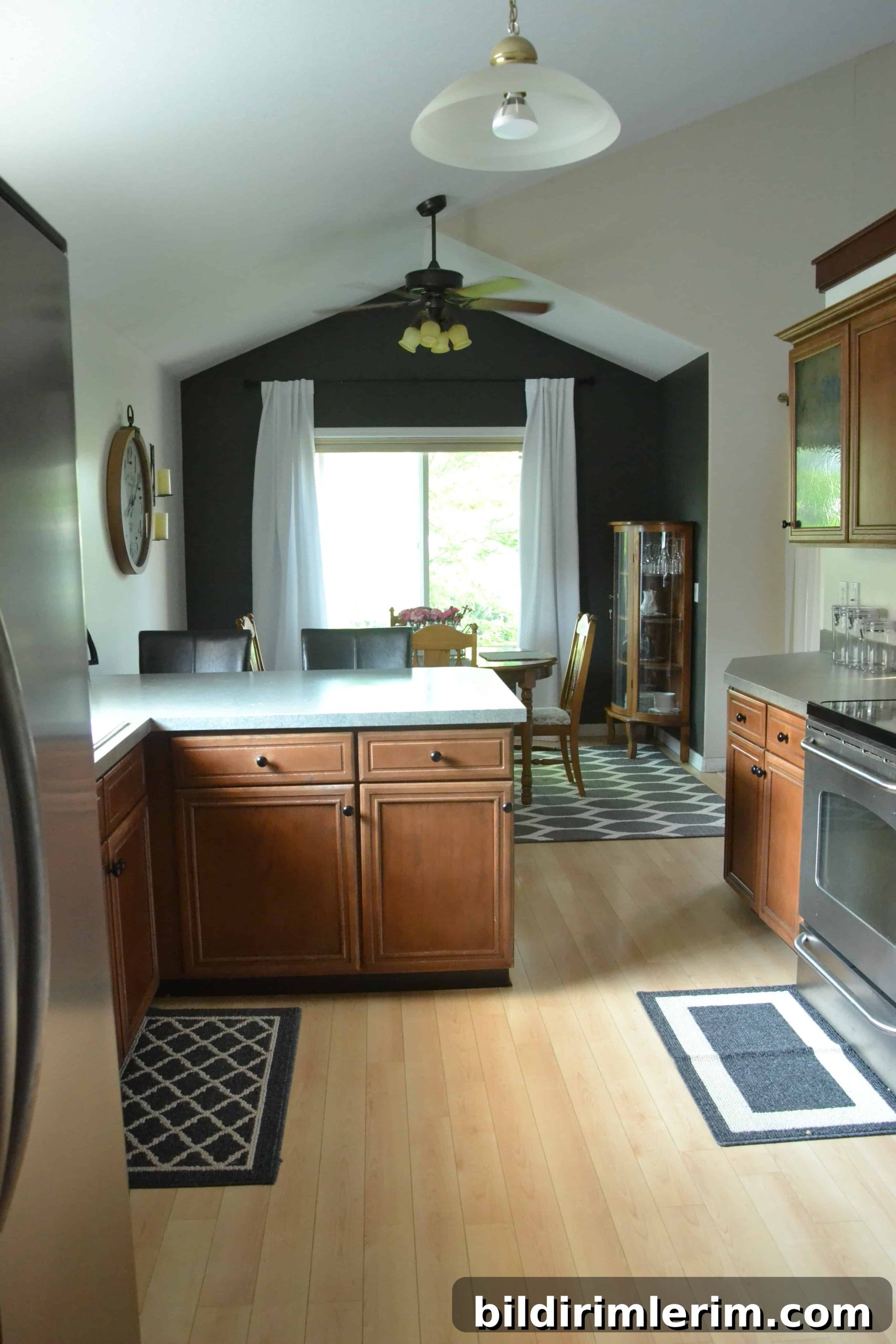 Kitchen Makeover Reveal: Affordable Before and After 9 Urbane Bronze accent wall