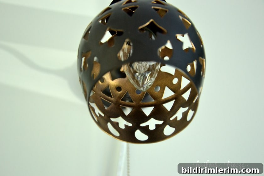 DIY Lampshade for Ikea's Arstid Wall Lamp