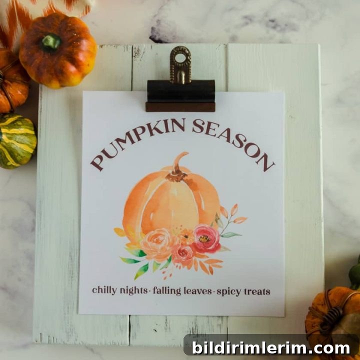 A pumpkin printable art