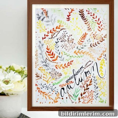 Image for GRAB THIS PRETTY AUTUMN PRINTABLE!