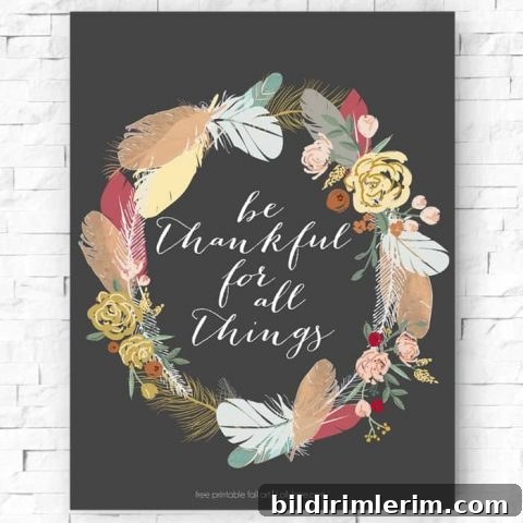 Image for Free printable fall art