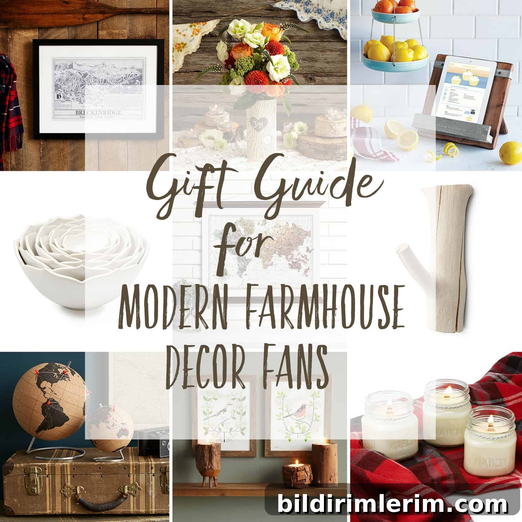 Modern Farmhouse Decor Gift Guide with Uncommon Goods