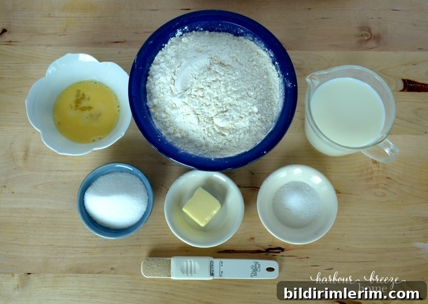 Ingredients for Swedish Tea Ring