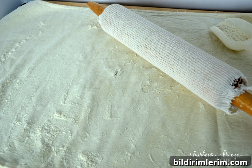 Dough in bread machine