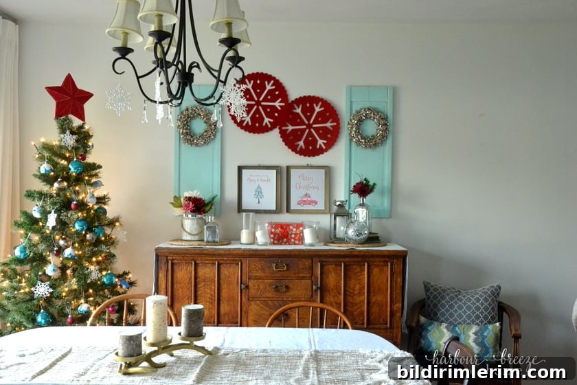 3 Budget Ways to Turn Everyday Home Items into Holiday Decor 6 Shelf Display