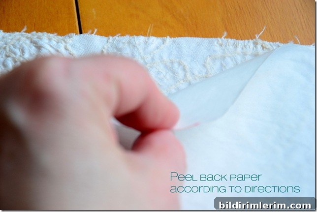 peel back paper