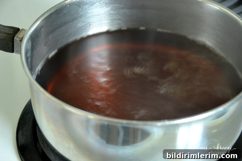 Homemade Pancake Syrup: Quick Maple-Style Recipe 4 Bring syrup to a boil