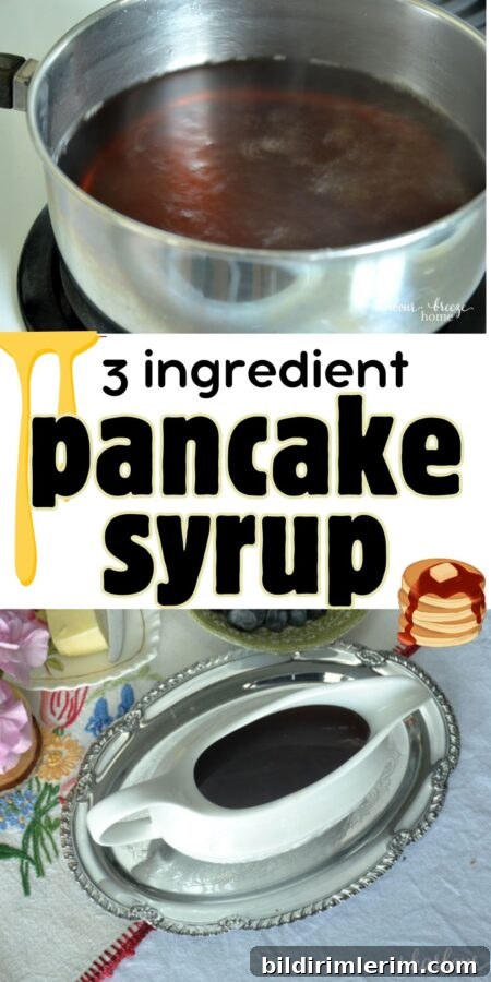 Homemade Pancake Syrup: Quick Maple-Style Recipe 8 Pin-worthy homemade pancake syrup
